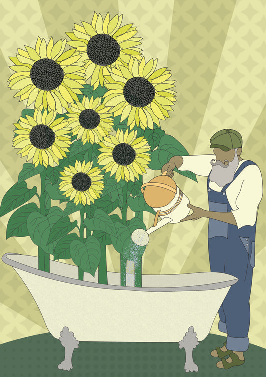 Sunflower Man